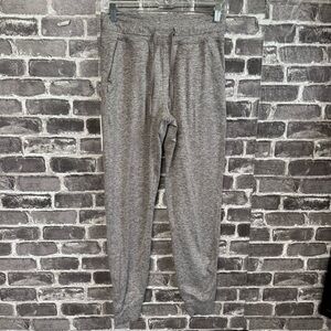 Balance Athletica jogger pants tan gray pockets